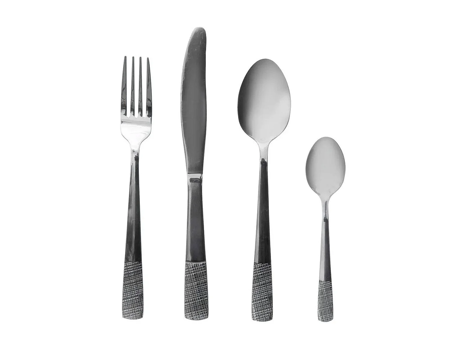 Ménagère 24 Pièces Inox "Sarah" Gris