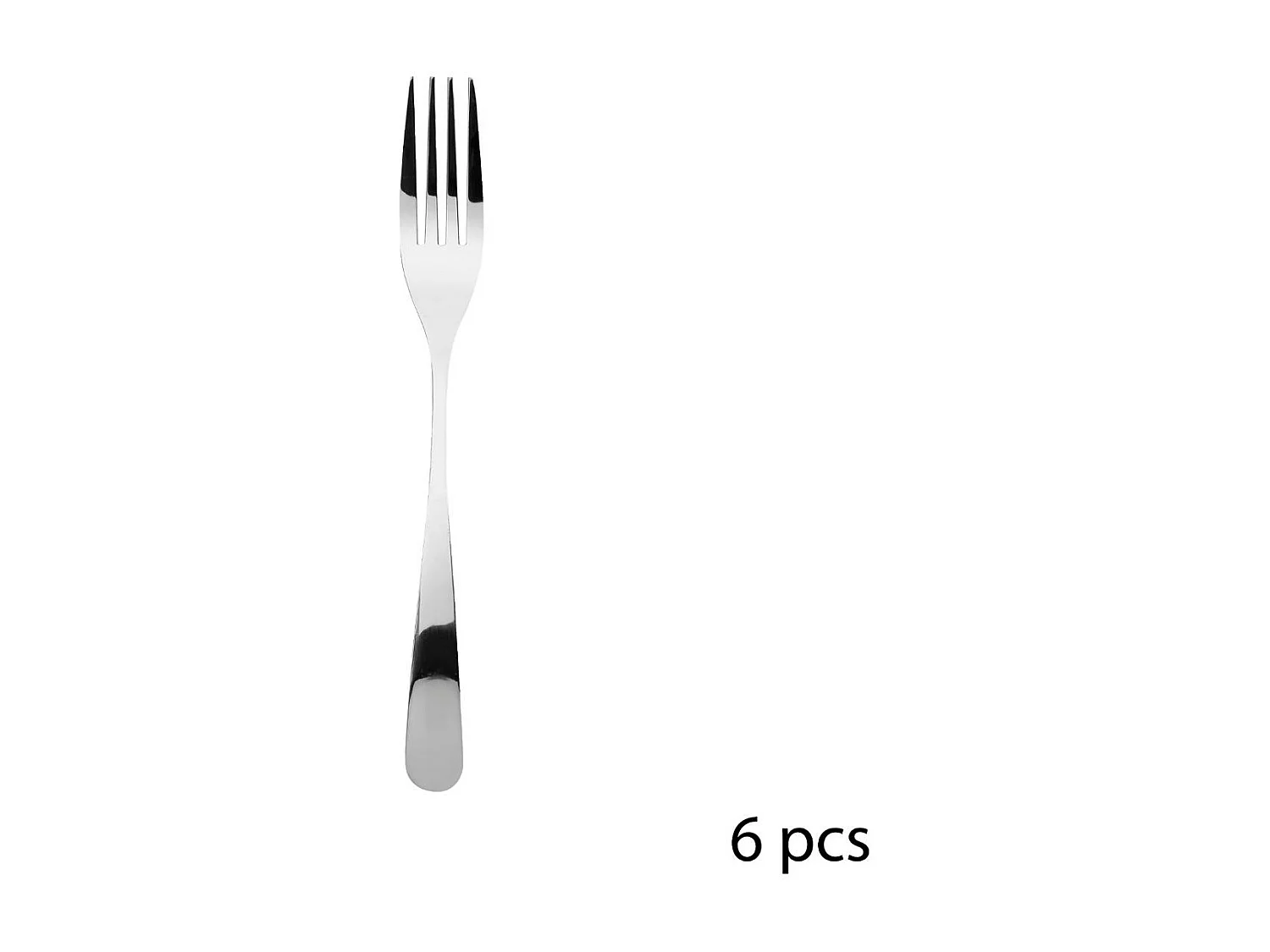 Ménagère Inox 24 Pièces "Mésa" 23cm Argent