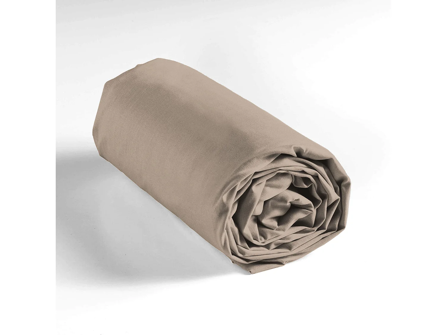 Drap housse 180 x 200 cm Couleur emotion sable