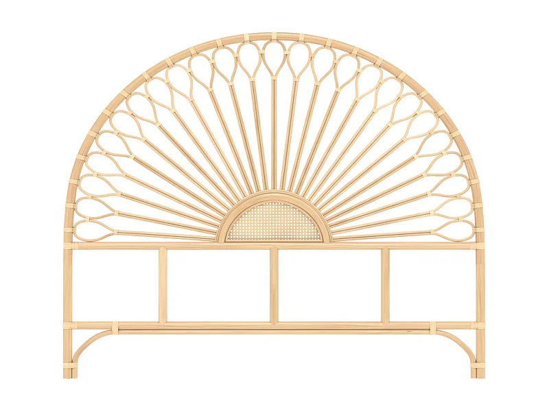 Testata in rattan naturale 160 cm - Alan