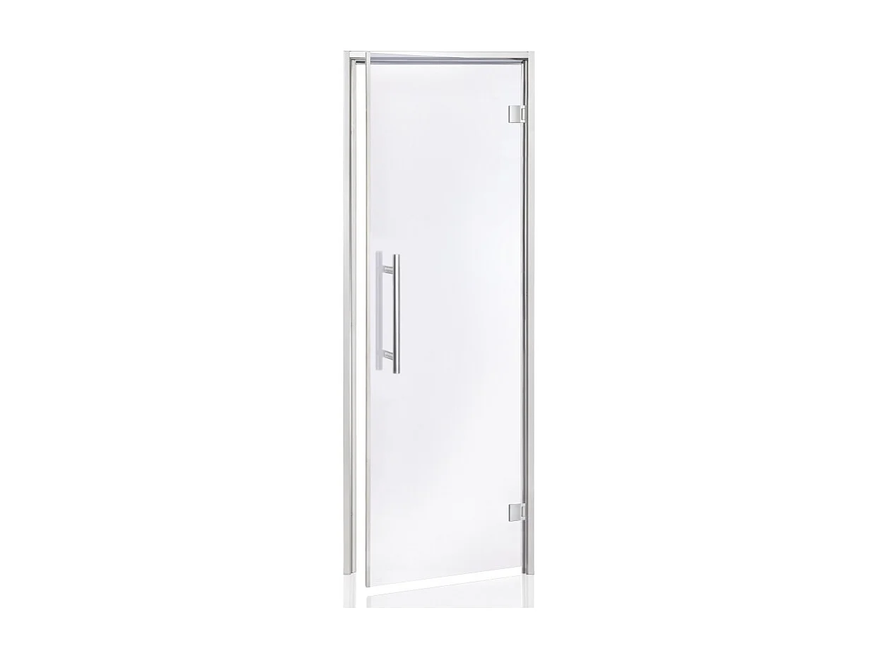 Porte vitrée LUXE 70 pour hammam largeur 70 cm hauteur 190 cm