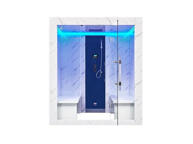 Hammam Boreal® MEDINA - 180x160 - Aristech'® 4 places