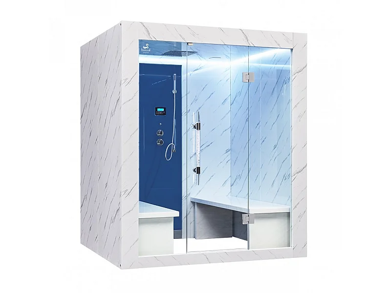 Hammam Boreal® MEDINA - 180x160 - Aristech'® 4 places