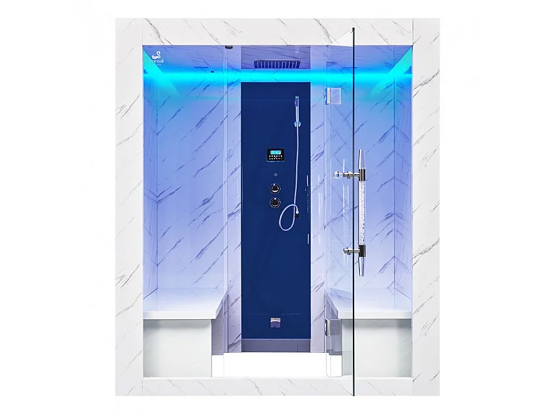 Hammam Boreal® MEDINA - 180x160 - Aristech'® 4 places