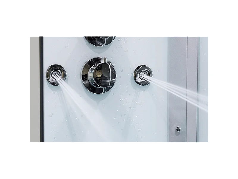 Cabine douche Hammam DUO Archipel® Pro 120D (120x85cm) - 2 places