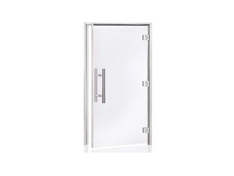 Porte vitrée LUXE PRO pour hammam largeur 90 cm hauteur 200 cm