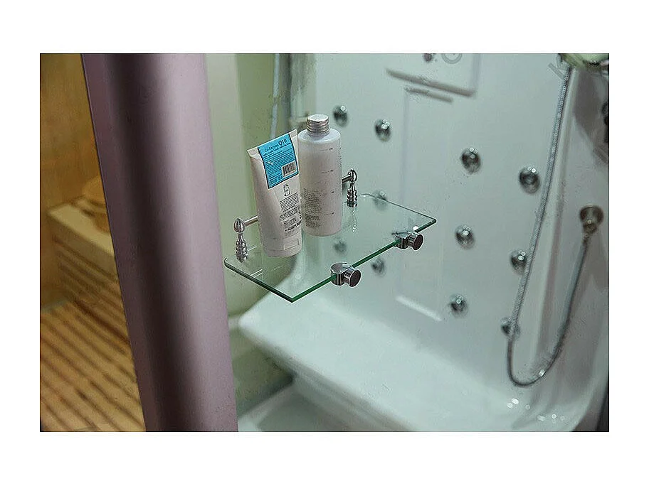 Combi Sauna Douche Hammam Boreal® SH220G - gauche