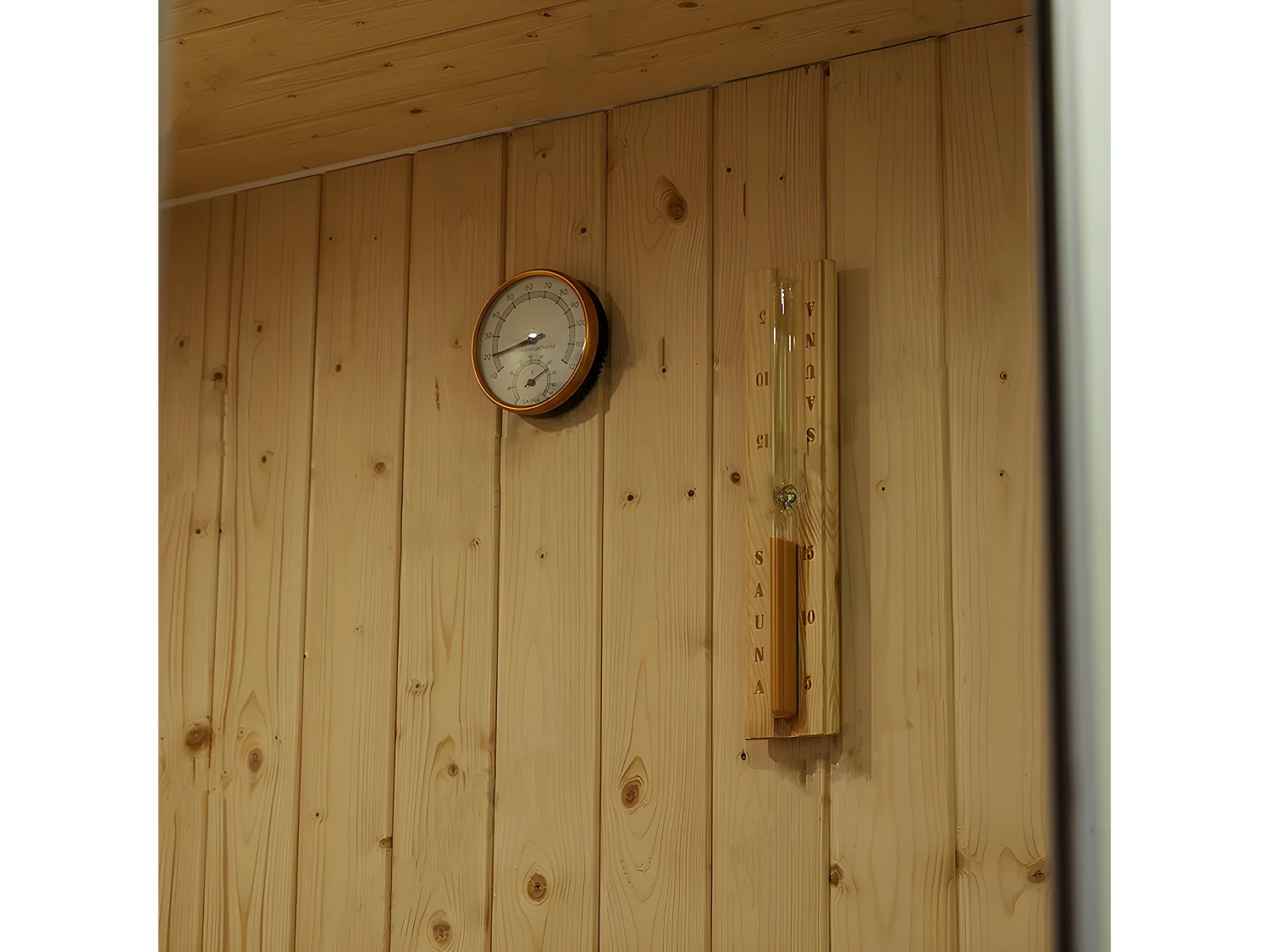 Combi Sauna Douche Hammam Boreal® SH220D - droite