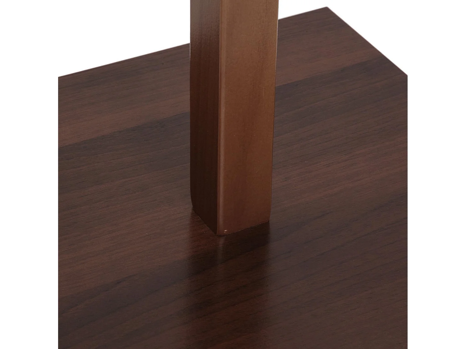 Wengue Servo Muto Moderno e Multifunzionale, Appendiabiti Indossatore per Camera da Letto e Spogliatoio, Marrone, 112x35x35cm