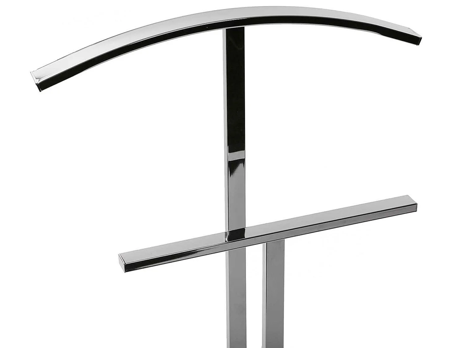 Valet de Chambre Lund, 100 x 20 x 52 cm, Acier, Argenté