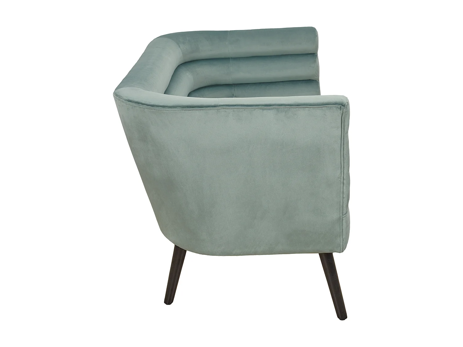 Canape Amelia Velours Vert Vert