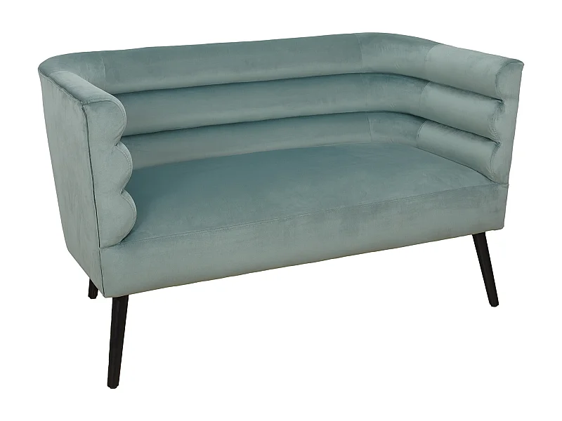 Canape Amelia Velours Vert Vert