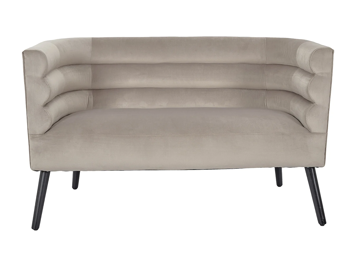 Canape Amelia Velours Taupe