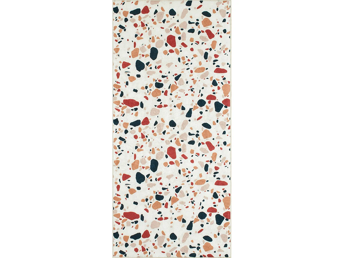 Tapis de salle de bain - ALMAFIE - multicolore - 60x130cm