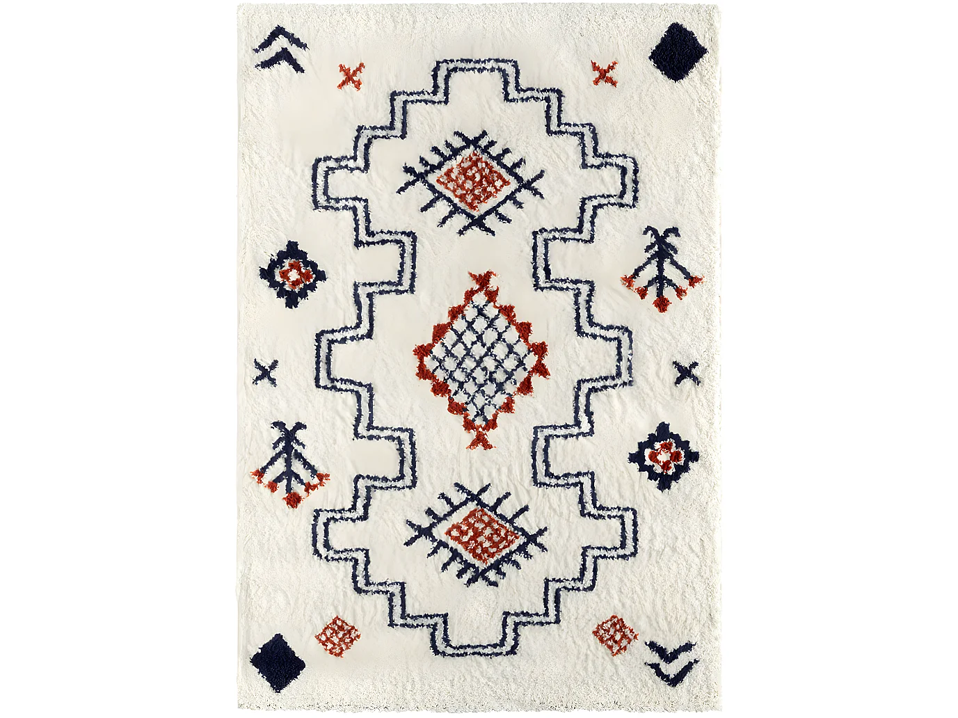 Tapis - enfant - multicolore -  berbère - 120x160 cm