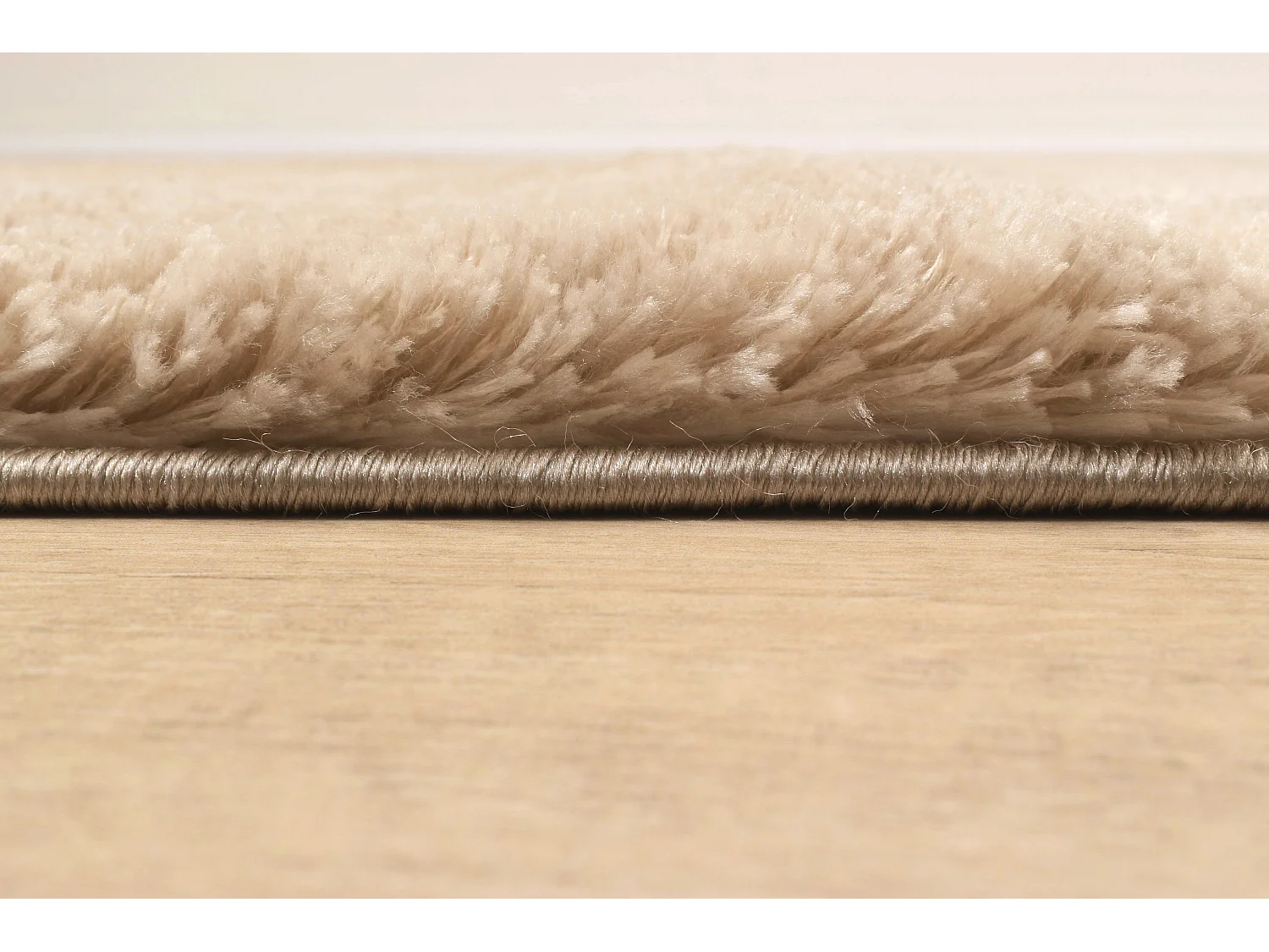 Tapis de salon - doux - beige - cosy - 160x230cm
