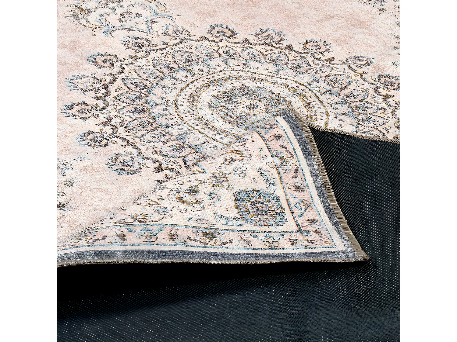 Tapis de salon - rose - carry - 80x150cm