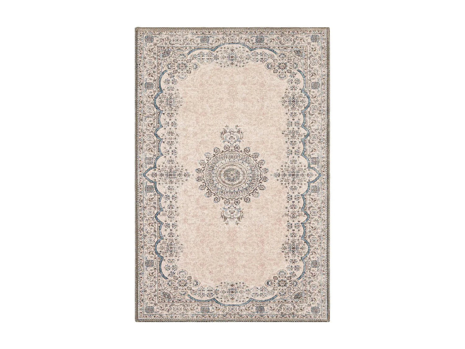 Tapis de salon - rose - carry - 67x100cm