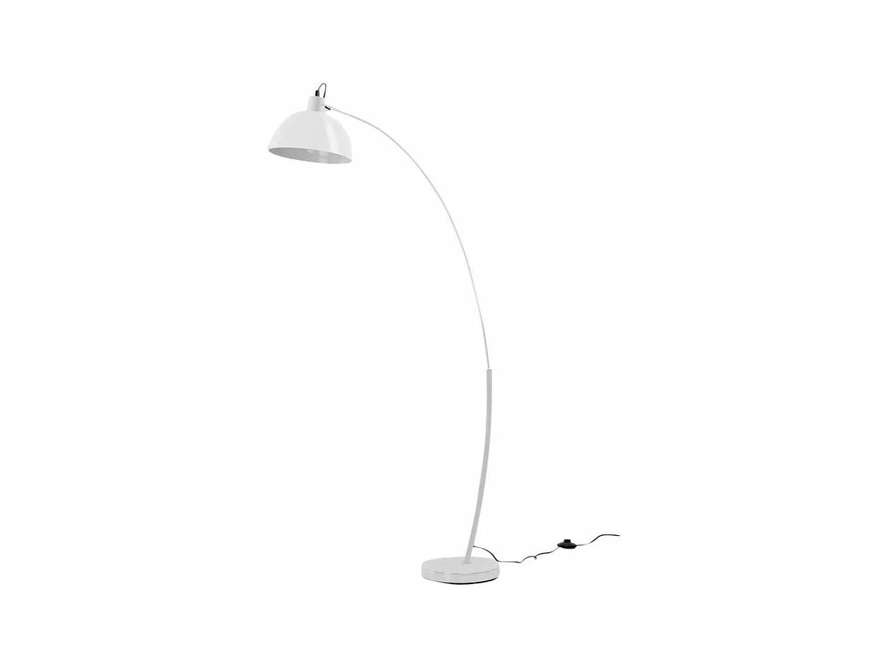 Lampadaire Arc Design "Westby" 153cm Blanc