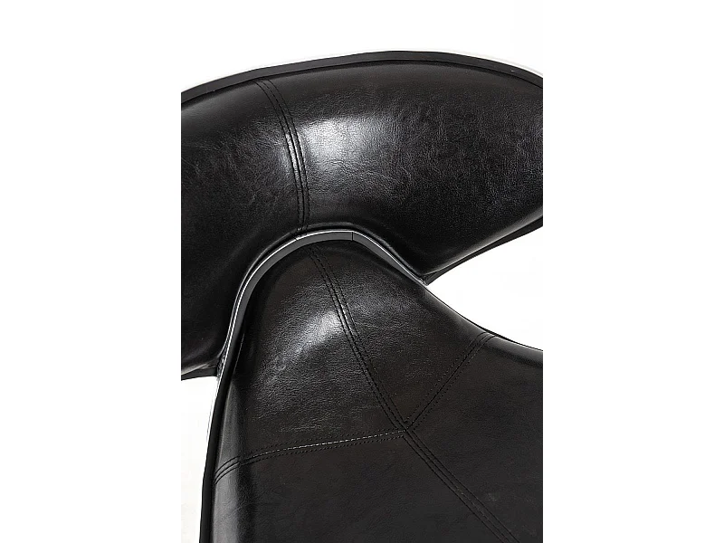 Lote de 6 Taburetes Lester - Negro