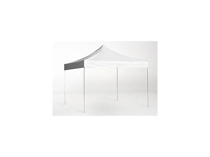 Carpa Plegable 3x3 Eco - Blanco - Impermeable - Cenador ideal para Jardín, Playa, Terrazas - Disponible en varios colores