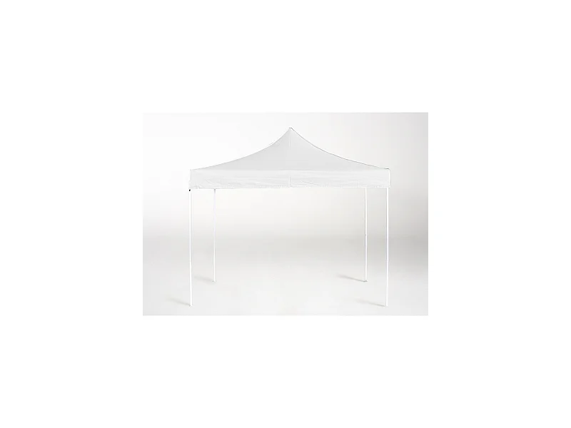 Carpa Plegable 3x3 Eco - Blanco - Impermeable - Cenador ideal para Jardín, Playa, Terrazas - Disponible en varios colores