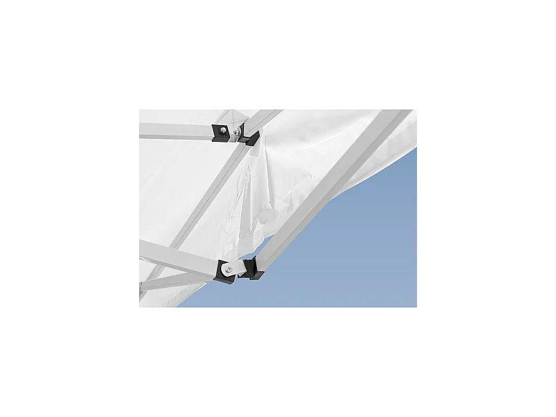 Carpa Plegable 3x3 Eco - Blanco - Impermeable - Cenador ideal para Jardín, Playa, Terrazas - Disponible en varios colores