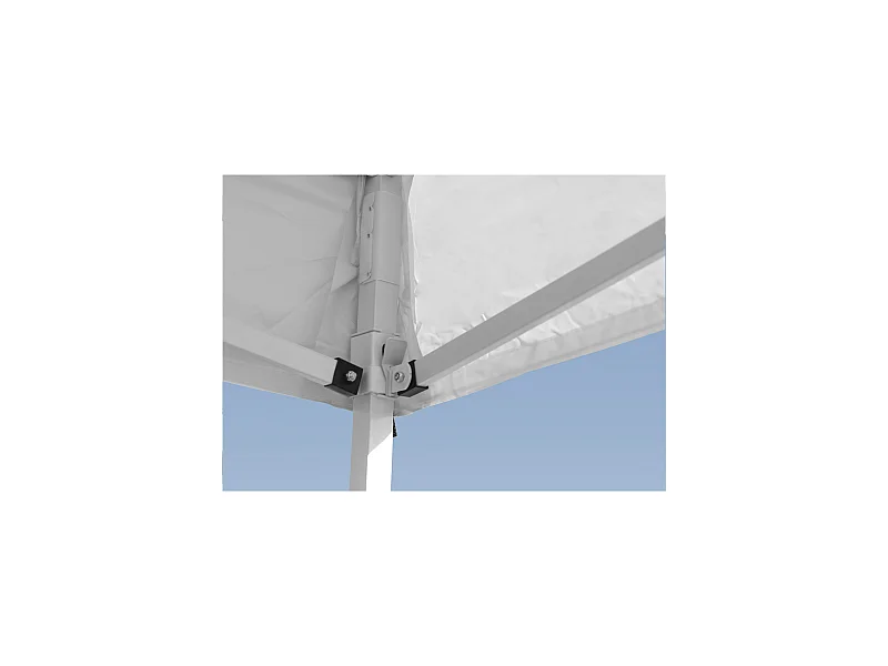 Carpa Plegable 3x3 Eco - Blanco - Impermeable - Cenador ideal para Jardín, Playa, Terrazas - Disponible en varios colores