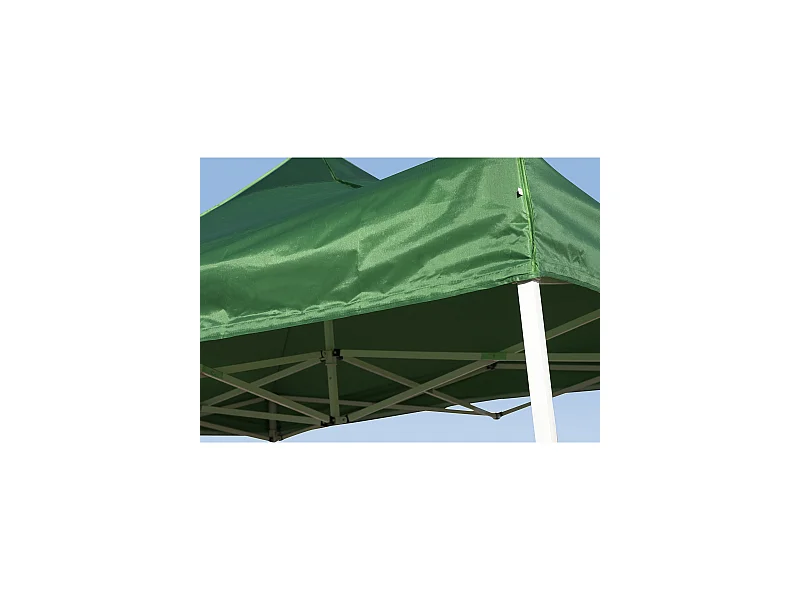Carpa Plegable 3x3 Eco - Verde - Impermeable - Cenador ideal para Jardín, Playa, Terrazas - Disponible en varios colores