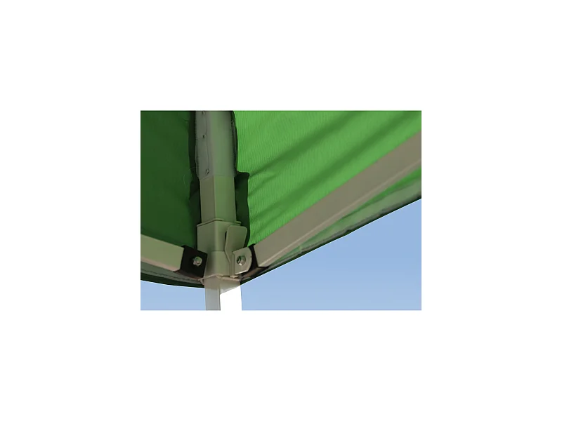 Carpa Plegable 3x3 Eco - Verde - Impermeable - Cenador ideal para Jardín, Playa, Terrazas - Disponible en varios colores