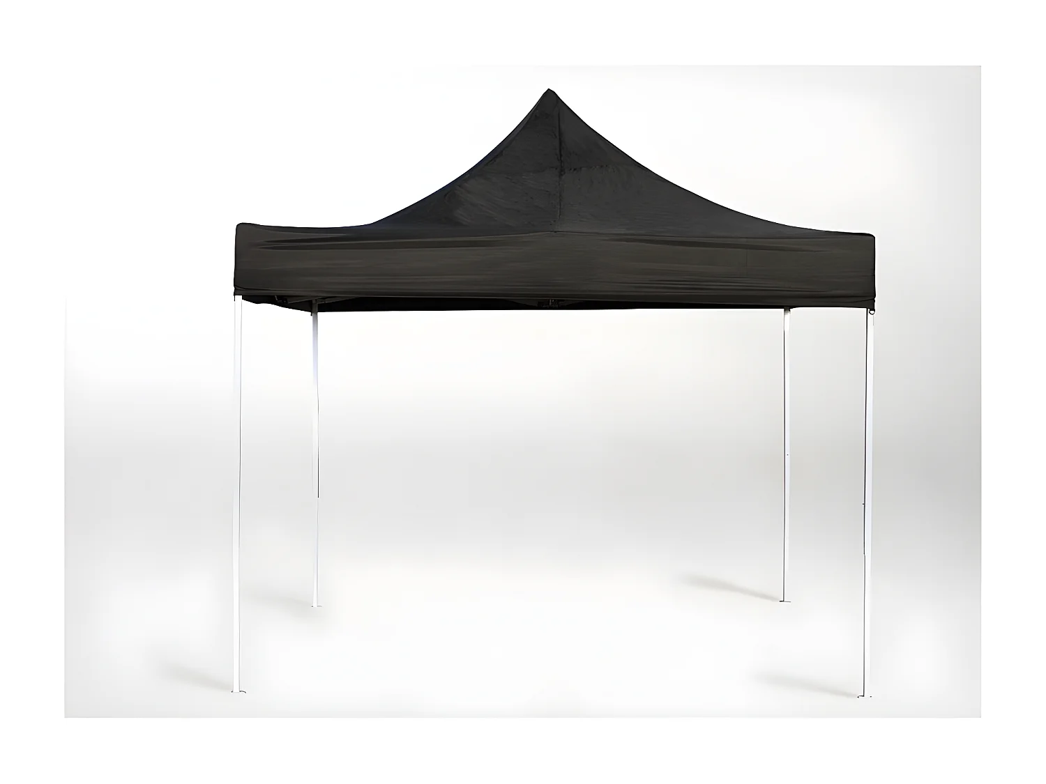 Carpa Plegable 3x3 Eco - Negro - Impermeable - Cenador ideal para Jardín, Playa, Terrazas - Disponible en varios colores