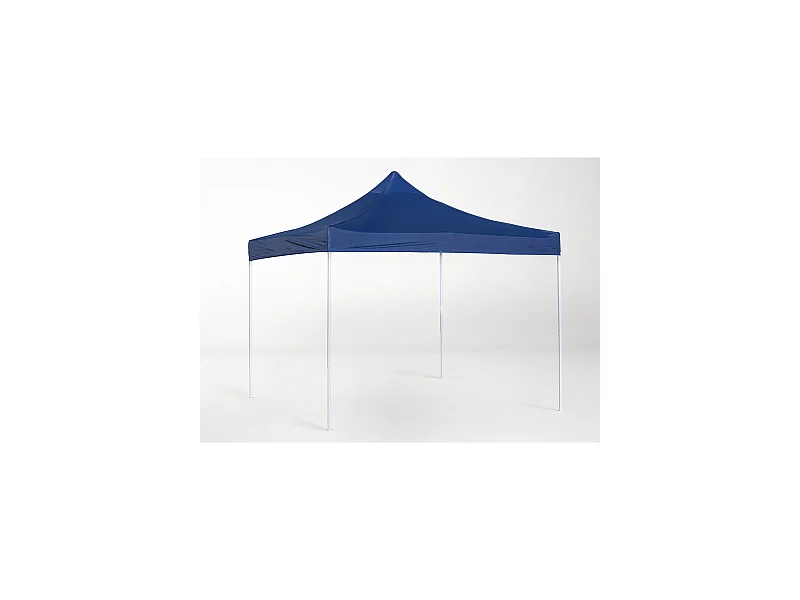 Carpa Plegable 3x3 Eco - Azul - Impermeable - Cenador ideal para Jardín, Playa, Terrazas - Disponible en varios colores