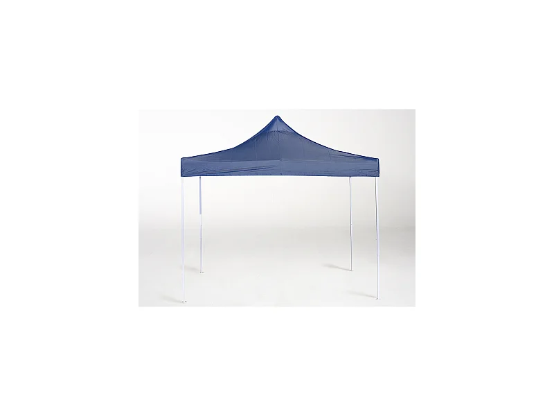 Carpa Plegable 3x3 Eco - Azul - Impermeable - Cenador ideal para Jardín, Playa, Terrazas - Disponible en varios colores