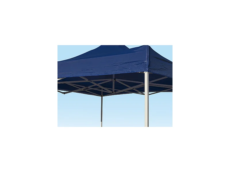 Carpa Plegable 3x3 Eco - Azul - Impermeable - Cenador ideal para Jardín, Playa, Terrazas - Disponible en varios colores