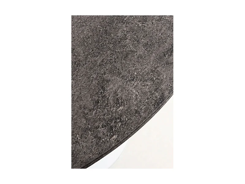 Estilo Nórdico - Mesa Kolio 80 cm Mármol - Granito