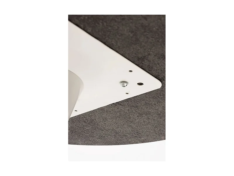 Estilo Nórdico - Mesa Kolio 80 cm Mármol - Granito