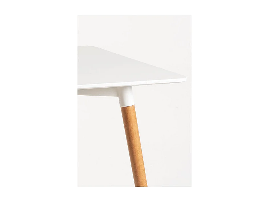 Estilo Nórdico - Mesa Tower Rectangular 120 x 80 cm - Blanco