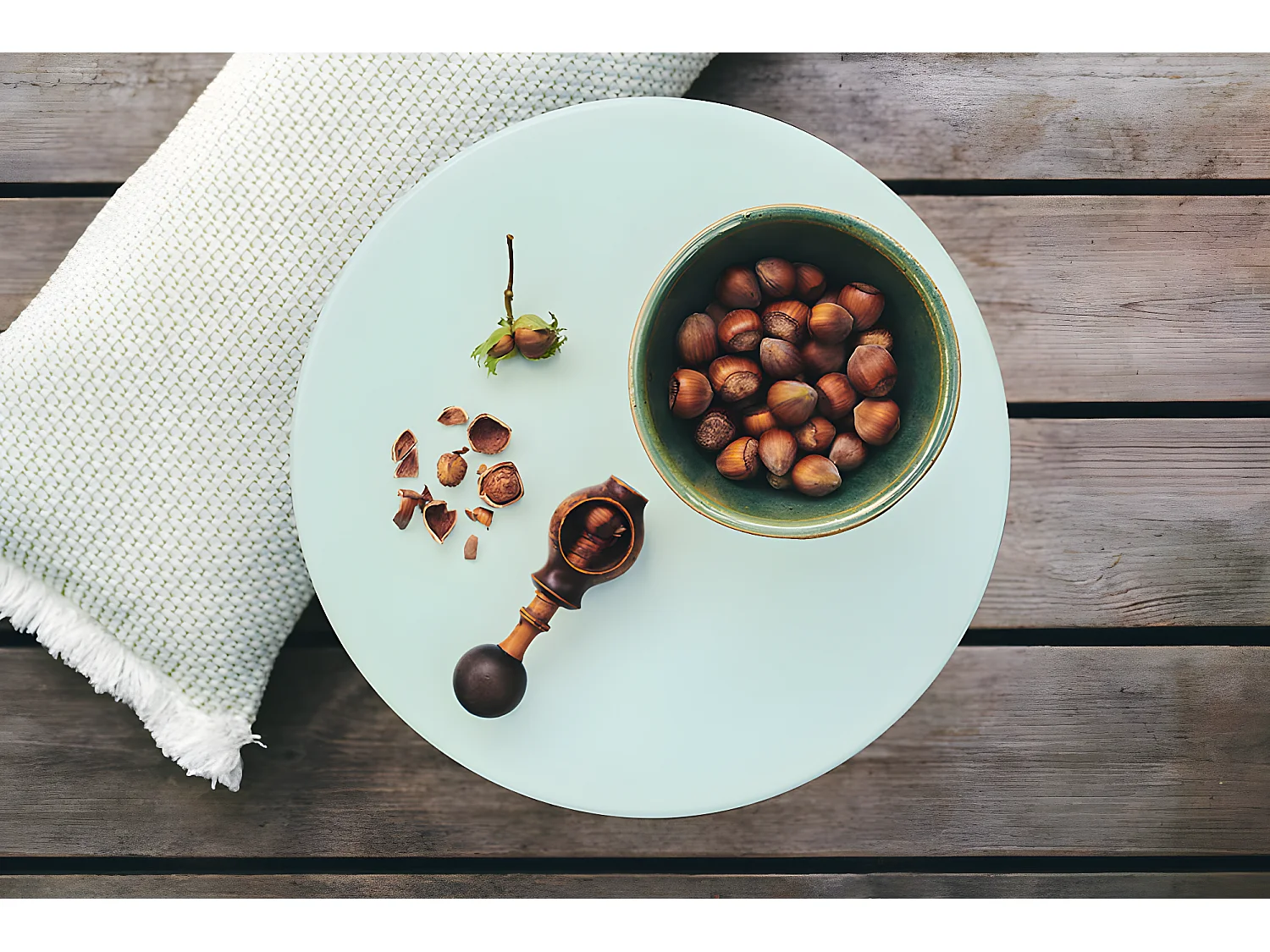 Mesa baja de exterior COCOTTE color STORM GREY