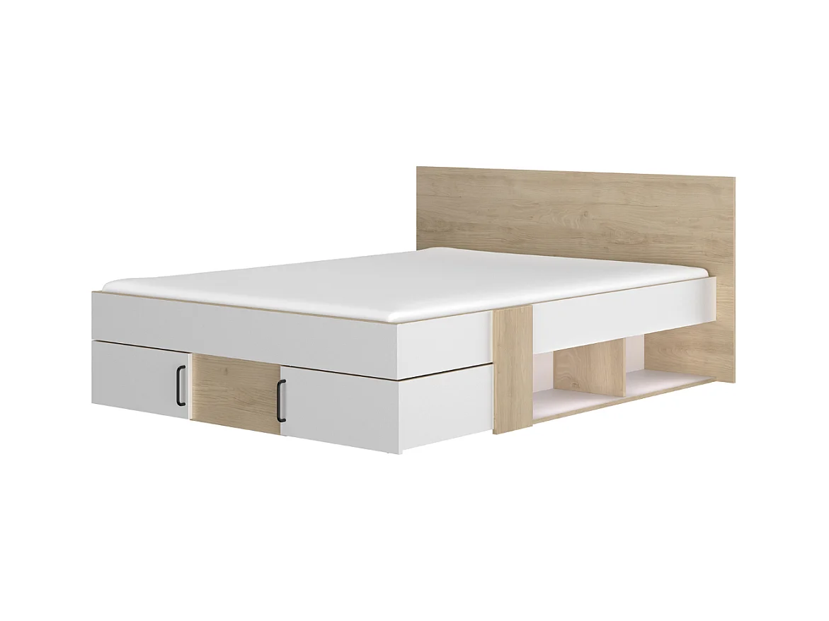 Lit avec Rangements 140x190cm - Swivel