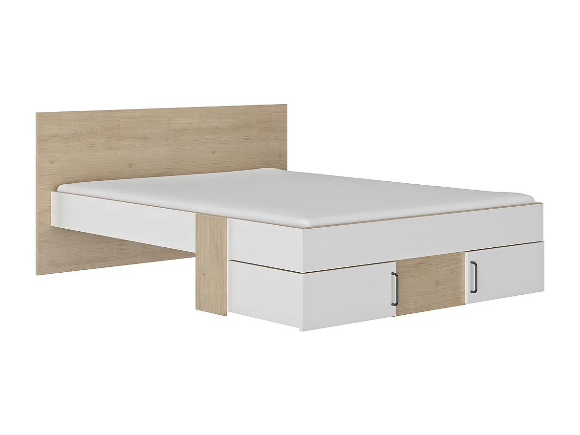 Cama con almacenaje 140 x 190 cm