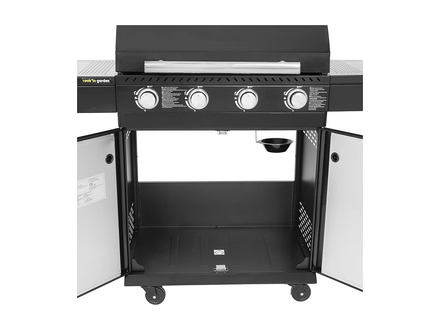 Cuisine extérieure modulable FYRA - 4 brûleurs - COOK'IN GARDEN