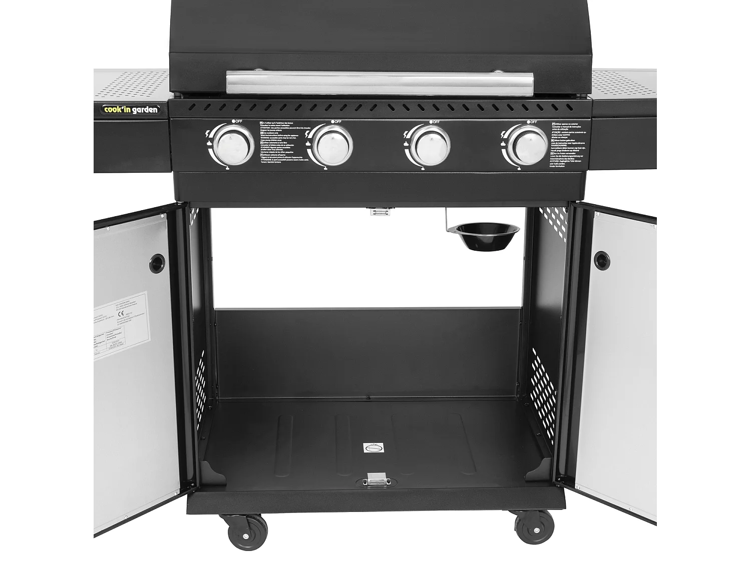 Cuisine extérieure modulable FYRA - 4 brûleurs - COOK'IN GARDEN
