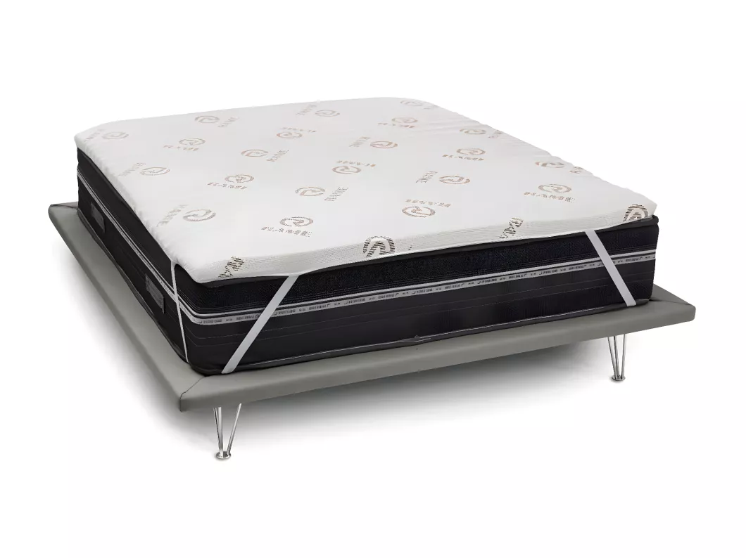 Kauf Unique Doppelbett Topper Dgiorgi, Topper erneuert die Matratze mit abnehmbarem Bezug aus Memory Foam und Kupferfasern, 100% Made in Italy, Anti-Milbe und hypoallergen, Cm 160x190 h5