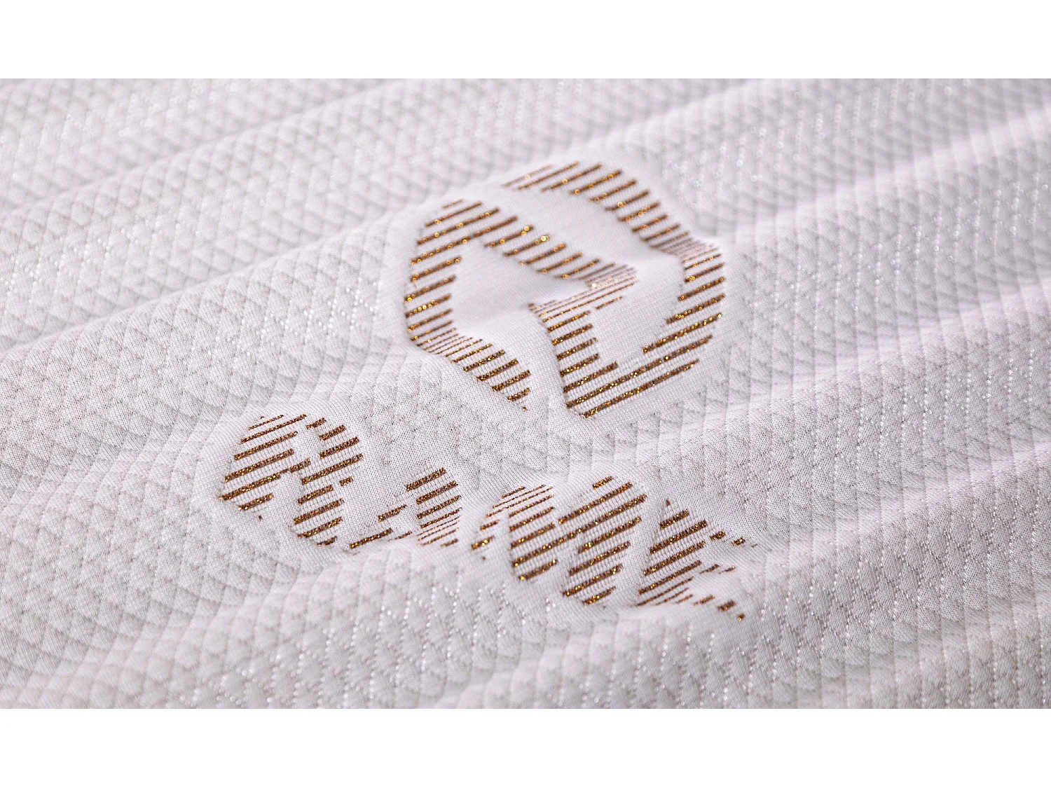 Dgiorgi dubbele topper, Topper vernieuwt matras met afneembare hoes in Memory Foam en kopervezels, 100% Made in Italy, anti-mijt en hypoallergeen, 160x190h5 cm