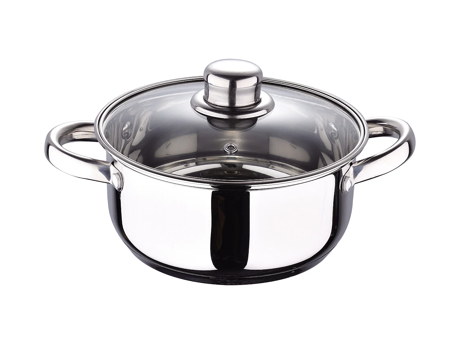 Batería de cocina Cassel San Ignacio 5 piezas acero inox 16/18/20 cm