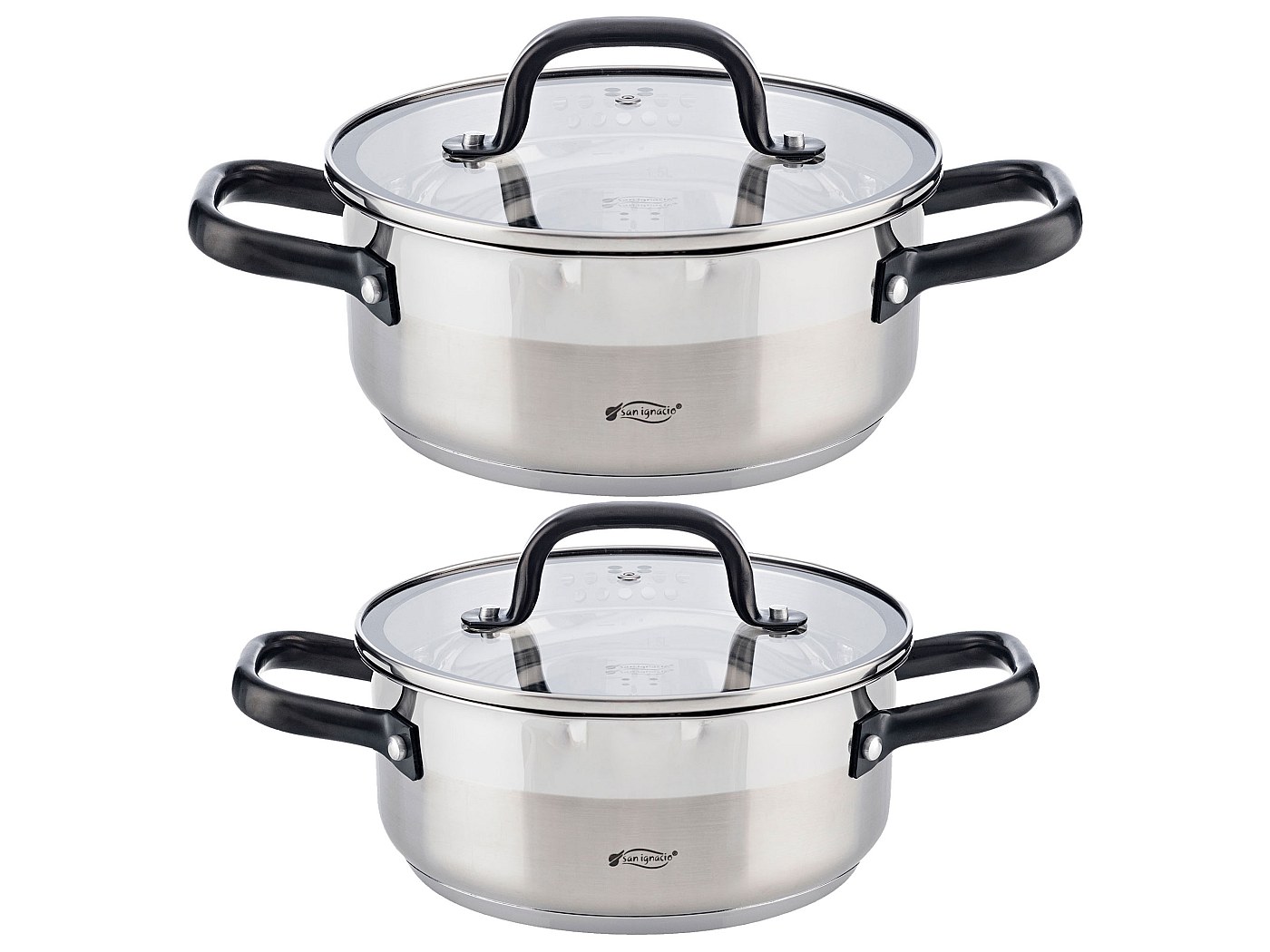 Casserole Lagostina Every - Acier Inox 18/10 - 14 Cm - Fond épais - Neuve