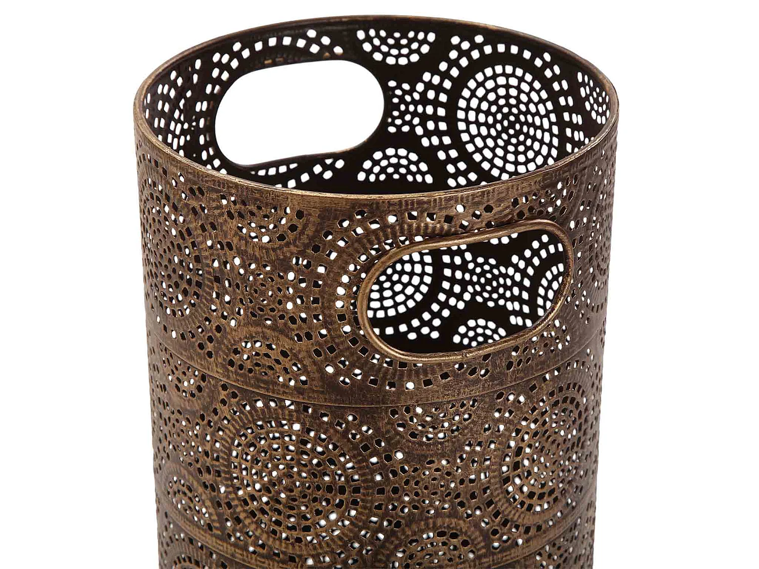 Fox Paragüero para la Entrada, Habitación o Hall, Porta paraguas moderno, Marrón, 48x20x20cm