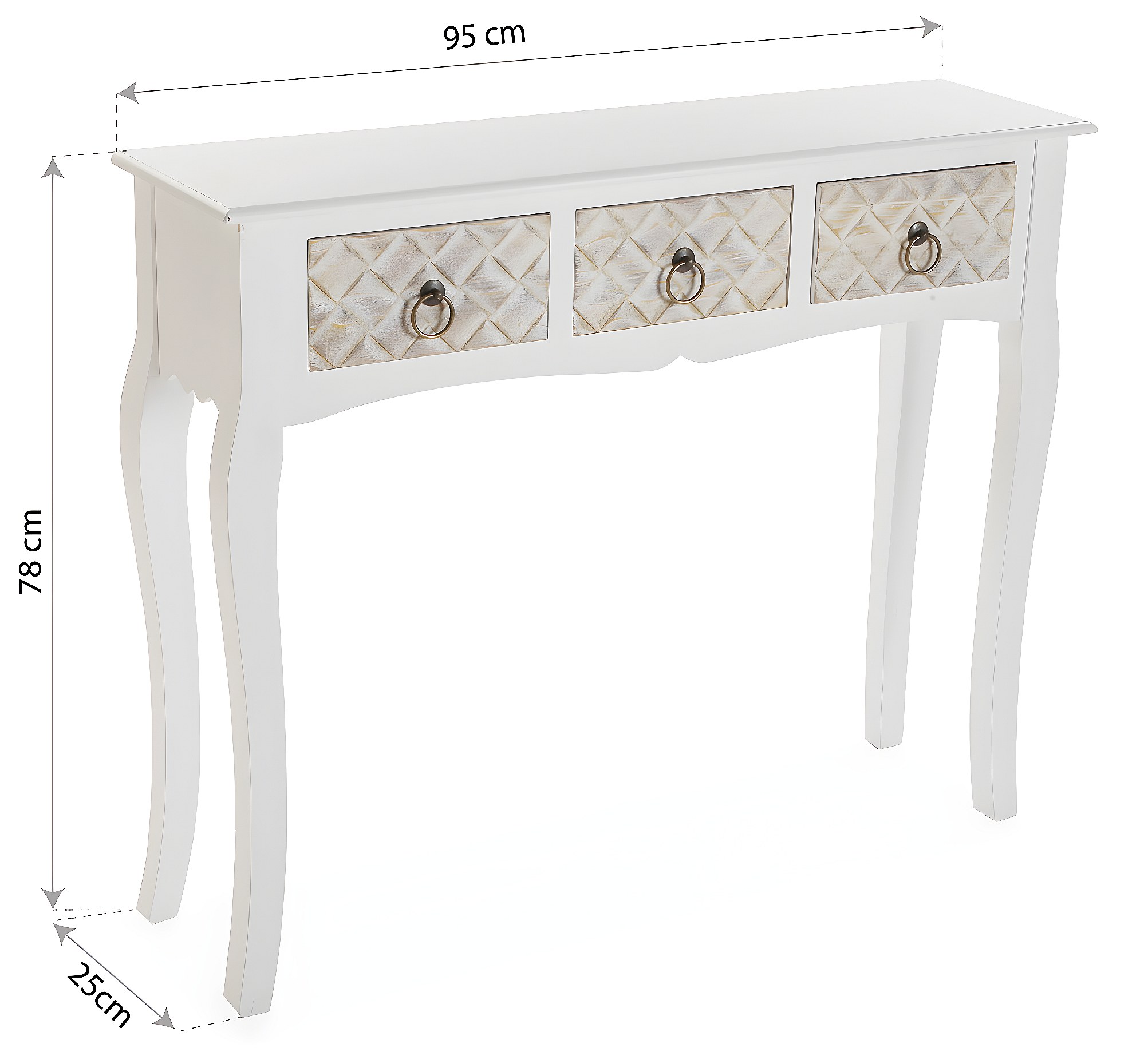 Viena meuble d entr e troit pour l entr e ou couloir table console