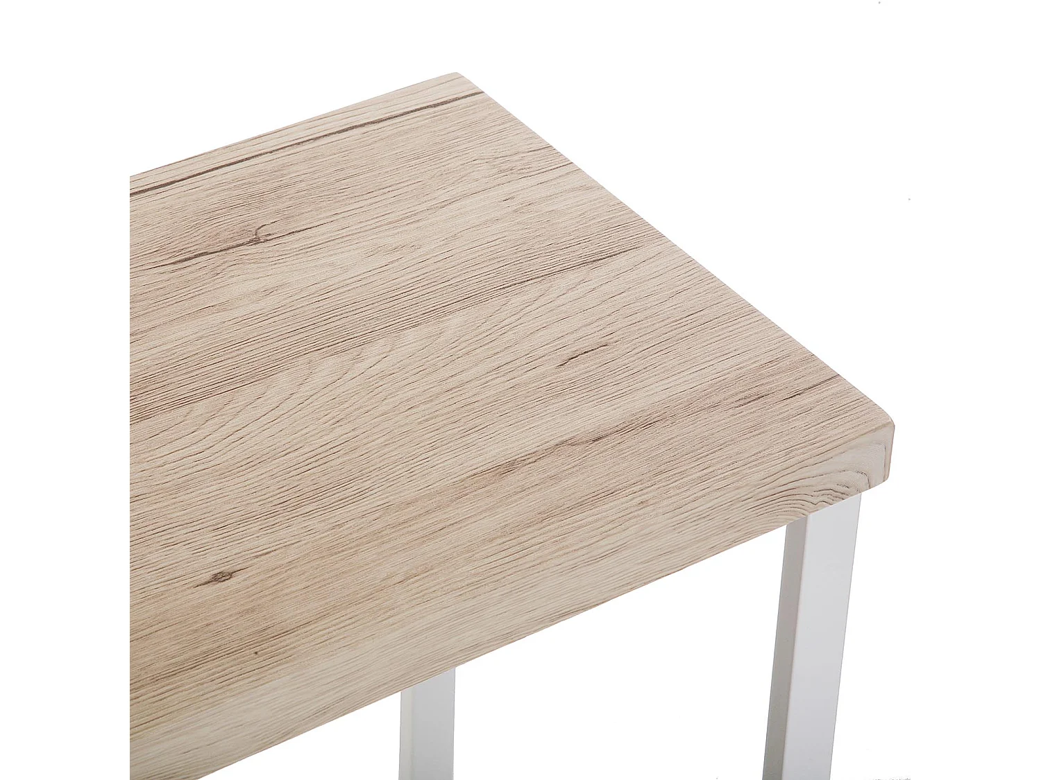 Taline Mueble Recibidor Estrecho para la Entrada o el Pasillo, Mesa Consola, Blanco, 80x30x100cm