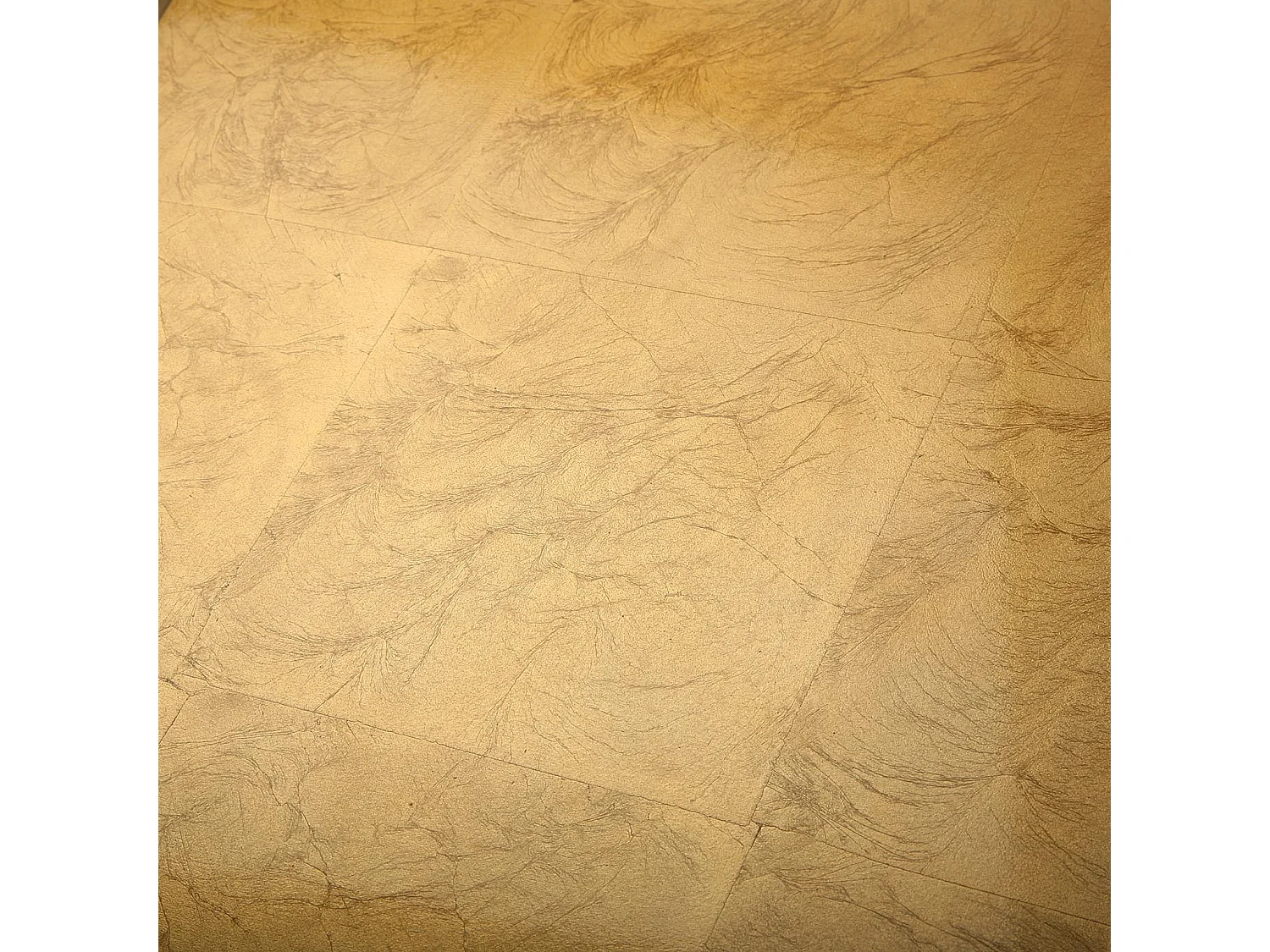 Cagliari Mueble Recibidor Estrecho para la Entrada o el Pasillo, Mesa Consola, Dorado, 80x30x80cm